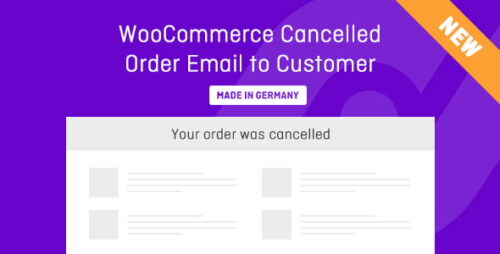 Cancelled / Failed Order Email for WooCommerce