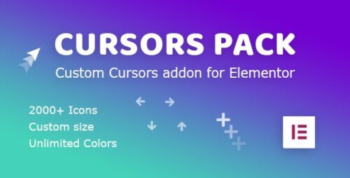 Cursors Pack: Addon for Elementor WordPress Plugin