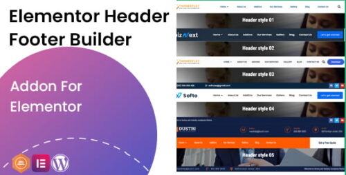Elementor Header Footer Builder – Addon