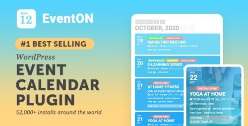 EventON – WordPress Event Calendar
