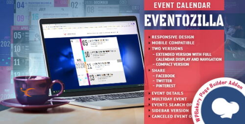 EventoZilla – Event Calendar – Addon For WPBakery