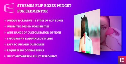 Flip Box Widget For Elementor