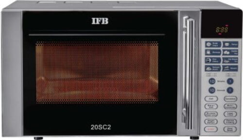 IFB 20 L Convection Microwave Oven (20SC2, Metallic Silver, With Starter Kit)
