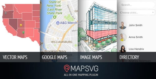 MapSVG: Interactive Vector maps