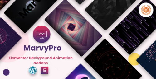 MarvyPro – Background Animations for Elementor