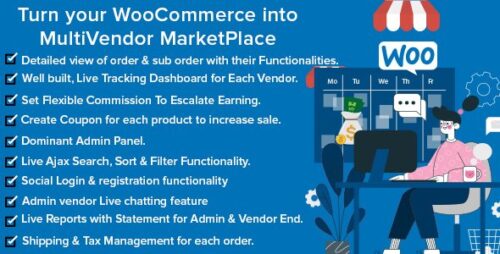 Mercado Pro – Turn your WooCommerce into Multi Vendor Marketplace