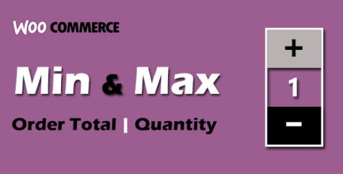 Min and Max Order total, quantity for WooCommerce