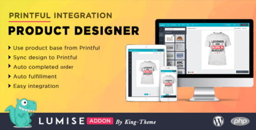 Printful Integration – Addon for Lumise Product