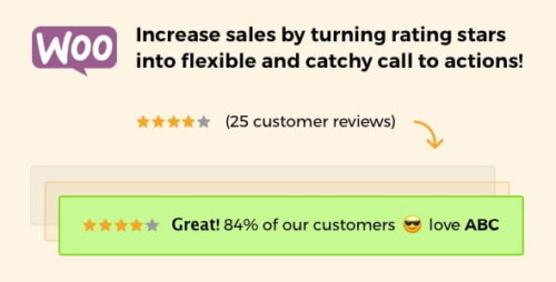 Rating Stars Messages for WooCommerce