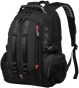 MONCI Black 15 Inch Polyester Laptop Backpack