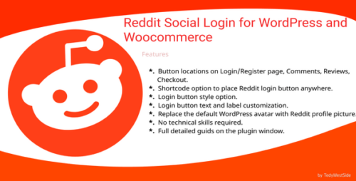 Reddit Social Login Plugin for WordPress