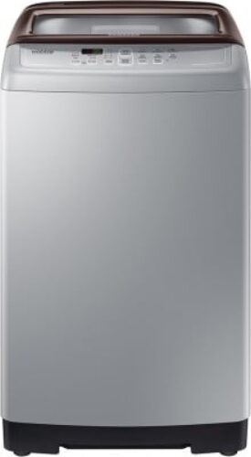 Samsung 6.5 kg Fully-Automatic Top Loading Washing Machine (WA65A4002VS/TL, Imperial Silver, Center Jet Technology)