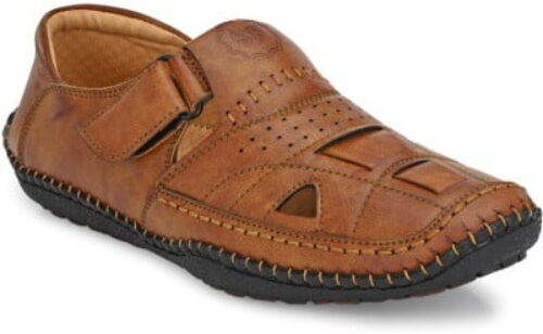 Burwood Men’s Leather Fisherman Sandals