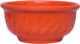 Coolkart Microwave Safe & Unbreakable Round Full Plates with Bowl (Pack of 3 Plates & 3 Bowl Set.- 6 Pieces) Red