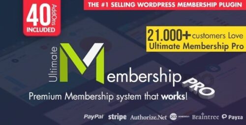 Ultimate Membership Pro – WordPress