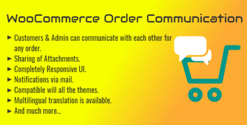 WooCommerce Order Communication