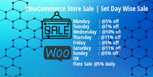 WooCommerce Store Sale | Set Day Wise Sale