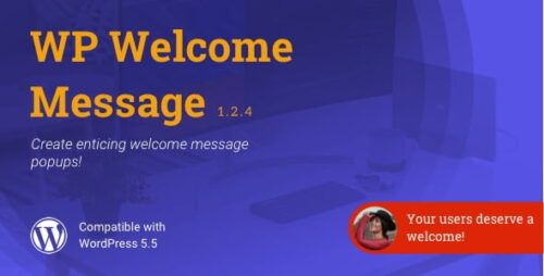 WP Welcome Message