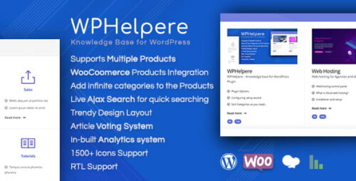 WPHelpere Knowledge Base for WordPress plugin